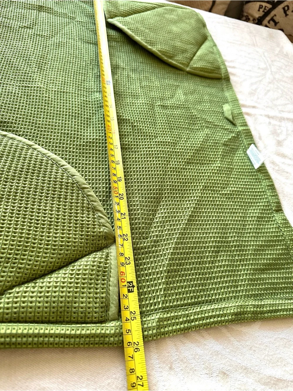 Rachael Ray Insulated Counter Protector Hot Pad Trivet w/ Mitt Pockets Green